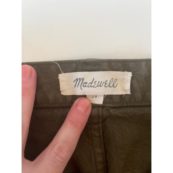 Madewell Balloon Pants in Kale - Picture 9 of 15